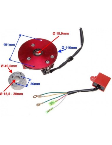 Zapłon tuningowy do  crossa z modułem