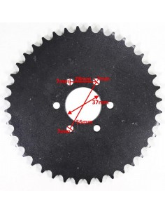 Zębatka tylna quad Shineray  XY200STII