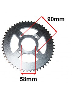 Zębatka tylna do crossa 125 i 250