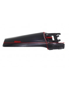 nadkole tylne czarne  z wymiarami do crossa 125