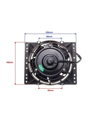 Wentylator chłodnicy do quada Shineray 250 XY250ST-9E
