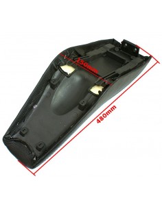 Siedzenie czarno czerwone do crossa 125