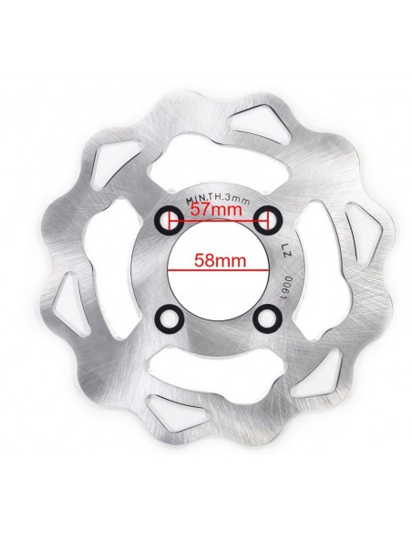 Tarcza hamulca tylnego - część do crossa 125 - 250