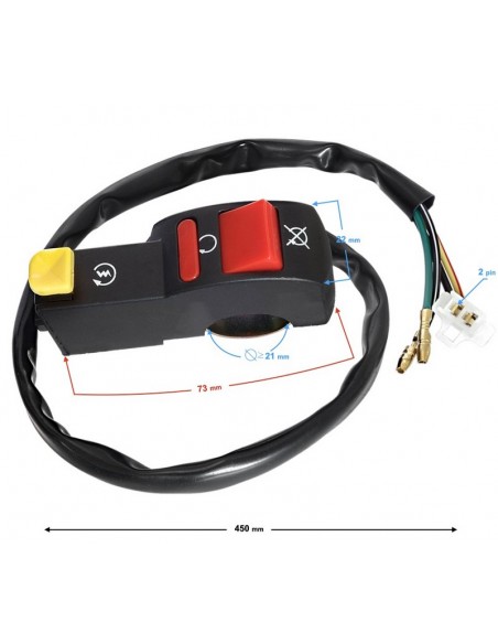 Przełącznik zapłonu do quada chińskiego