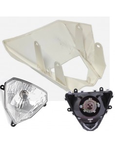 Osłona przedniej lampy - plastik do Romet CRS 125 Benzer X Cross 125