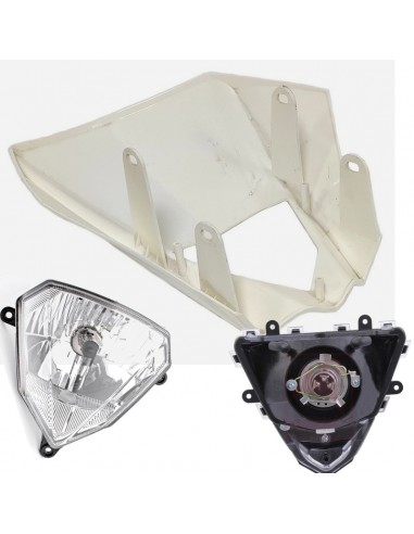 Osłona przedniej lampy - plastik do Romet CRS 125 Benzer X Cross 125