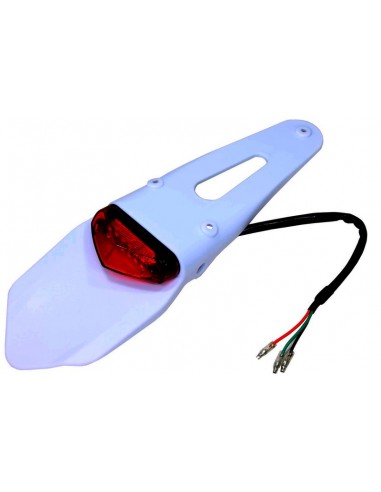Lampa tylna z błotnikiem do crossa 125