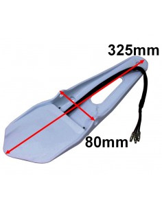 Lampa tylna z błotnikiem do crossa 125