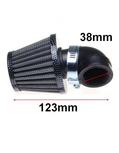 Filtr powietrza wygięty 38/123