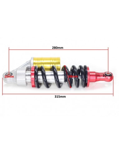 Amortyzator tylny cross 125 o długości 315mm