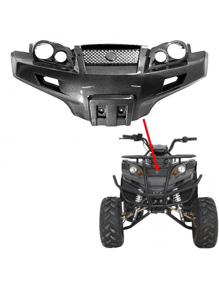 Osłona przednia carbon do quada automata