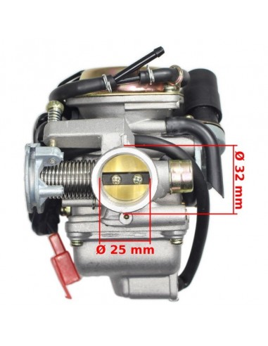 Gaźnik z automatem ssania skutery 125