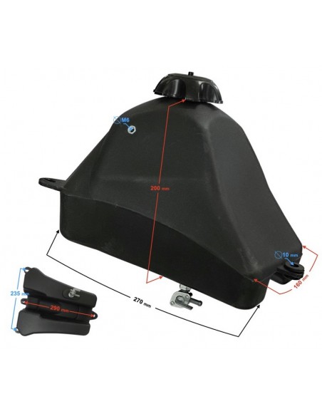 Zbiornik paliwa cross 125