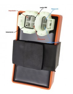 Moduł zapłonowy skuter 4T tuningowy