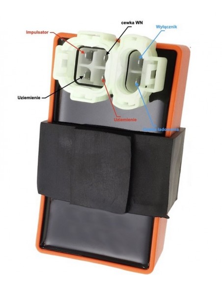 Moduł zapłonowy skuter 4T tuningowy