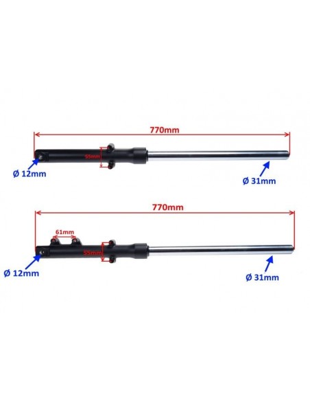 Amortyzatory przednie  do Junak 904