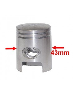 Tłok kpl 43mm pojemność 60 cm na sworzeń o średnicy 12mm
