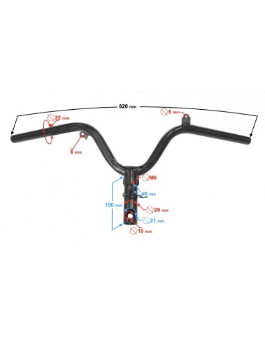 Rura kierownicy do Zipp Tops + plus