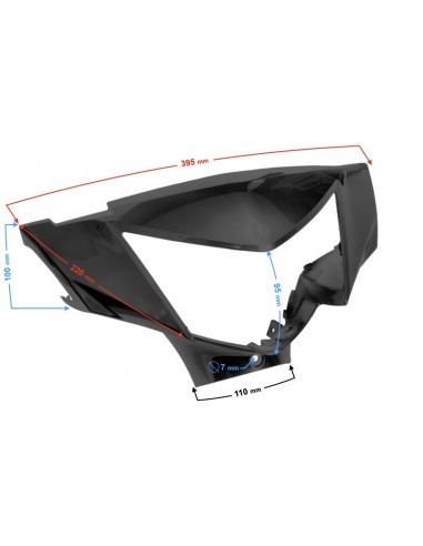 Obudowa lampy przód do Junak 108 Zipp Tops plus Barton Scalpel 50