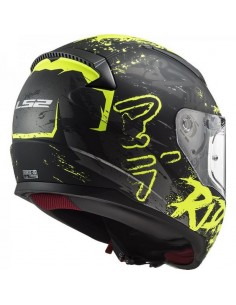 Kask integralny LS2 Xxl czarno żółty