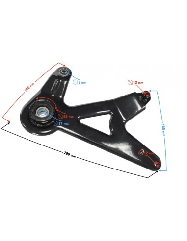 Wspornik tłumika wydechowego  do Zipp Tops + plus