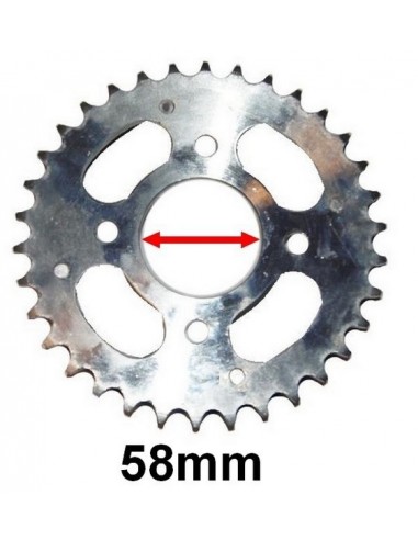 Zębatka tylna do Romet R250 Jinlun JL250-5 250 Chopper 250