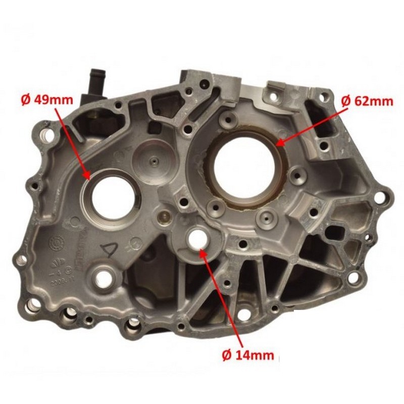 Lewy karter silnika do SMC Barossa 250