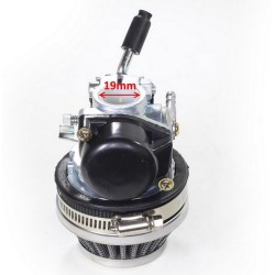 Gaźnik stożek  do pocket bike 50 - wymiary