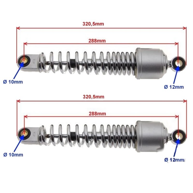 Amortyzatory do Romet Ogar 900 Router A500