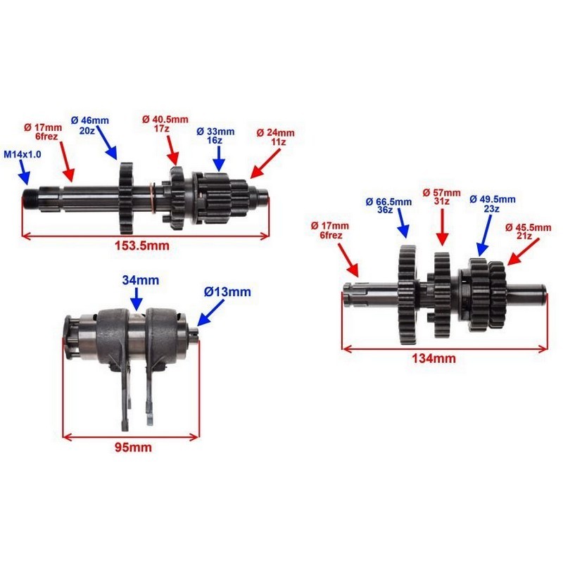 Skrzynia biegów RMT 140