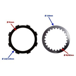 Tarcze sprzęgła MRF 140