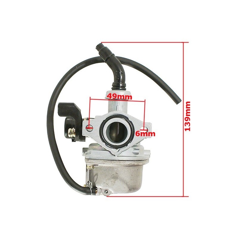 Gaźnik naked chopper pit bike atv 50 firmy PF