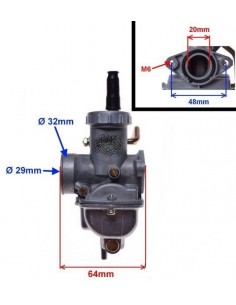 Gaźnik PZ16 do motoroweru
