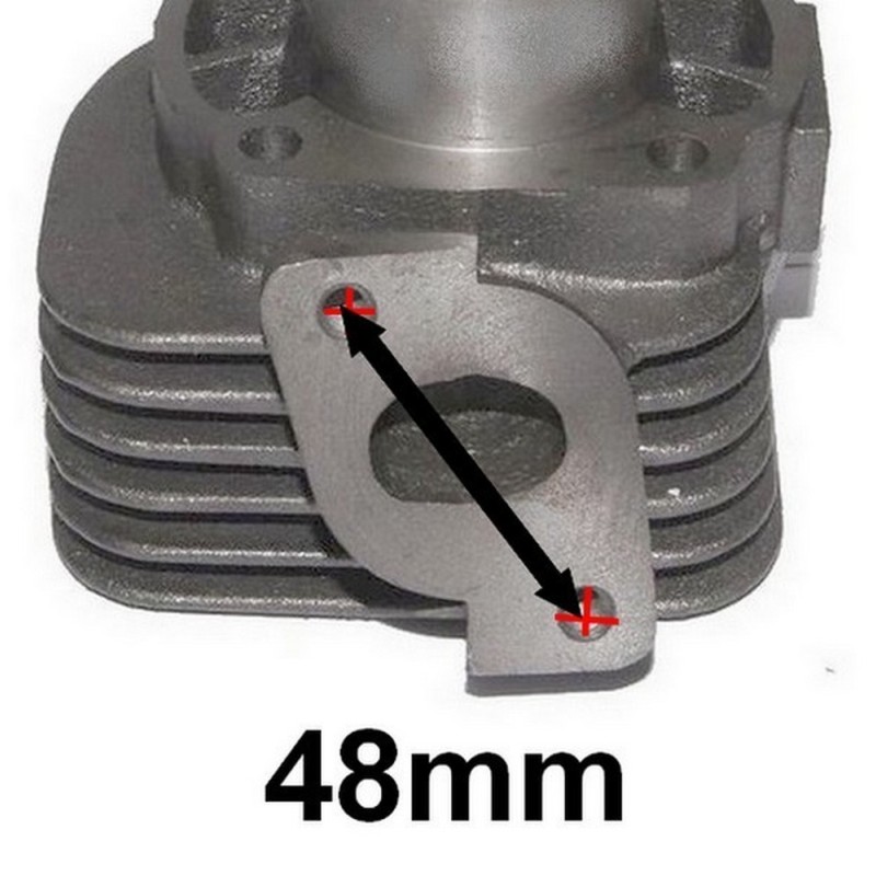 Mocowanie kolanka wydechowego do Explorer HI 50 2T
