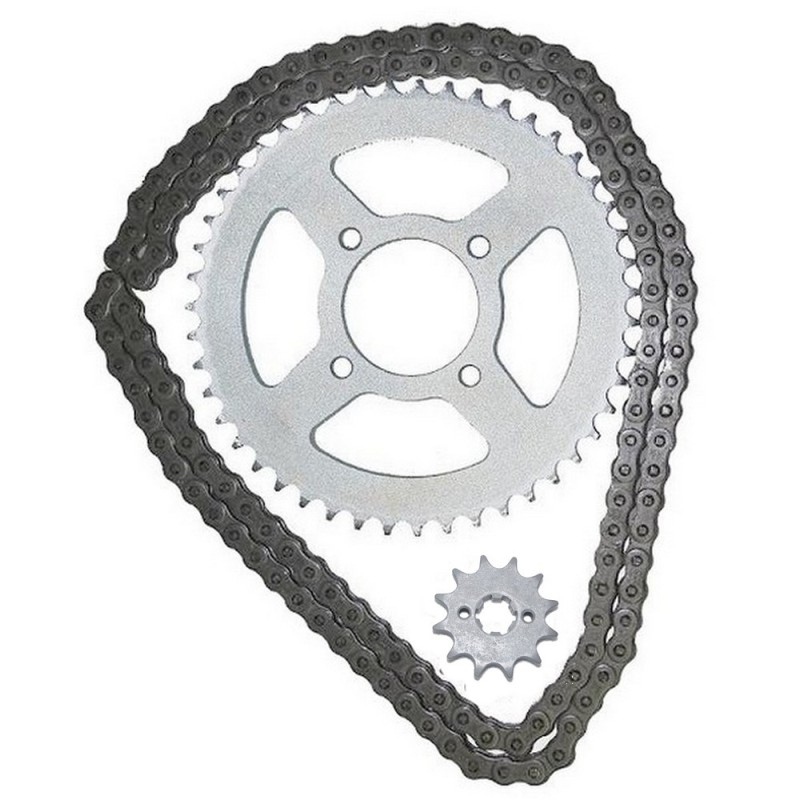 Zestaw napędowy do Benzer Shaft 50 łańcuch 428 + zębatki 12/47 zębów