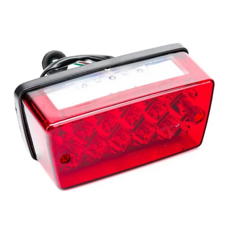 Lampa tylna prostokątna do motocykli