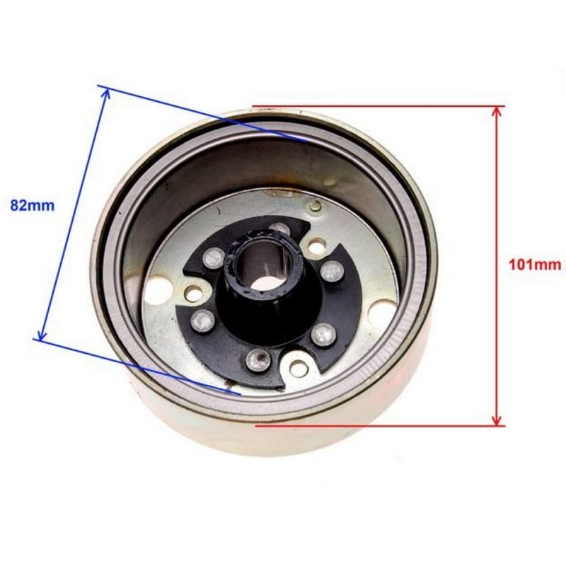 Magneto skuter 2T koło magnesowe