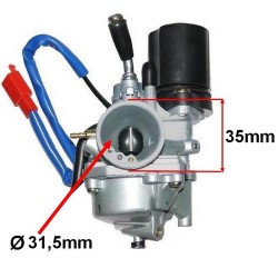 Odblokowany gaźnik Junak 806 2T 50