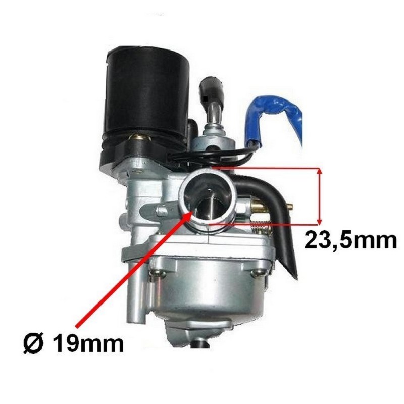 Odblokowany gaźnik Benzer Syracuse 2T 50
