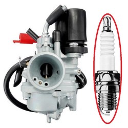 Odblokowany gaźnik Barton Falcon 2T 50