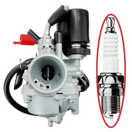 Odblokowany gaźnik Barton Falcon 2T 50