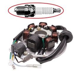 Iskrownik skuter 2T 50 stator zapłon 1PE40QMB