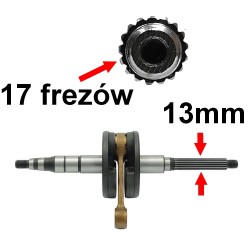 Frezy wału korbowego do Romet 747 2T