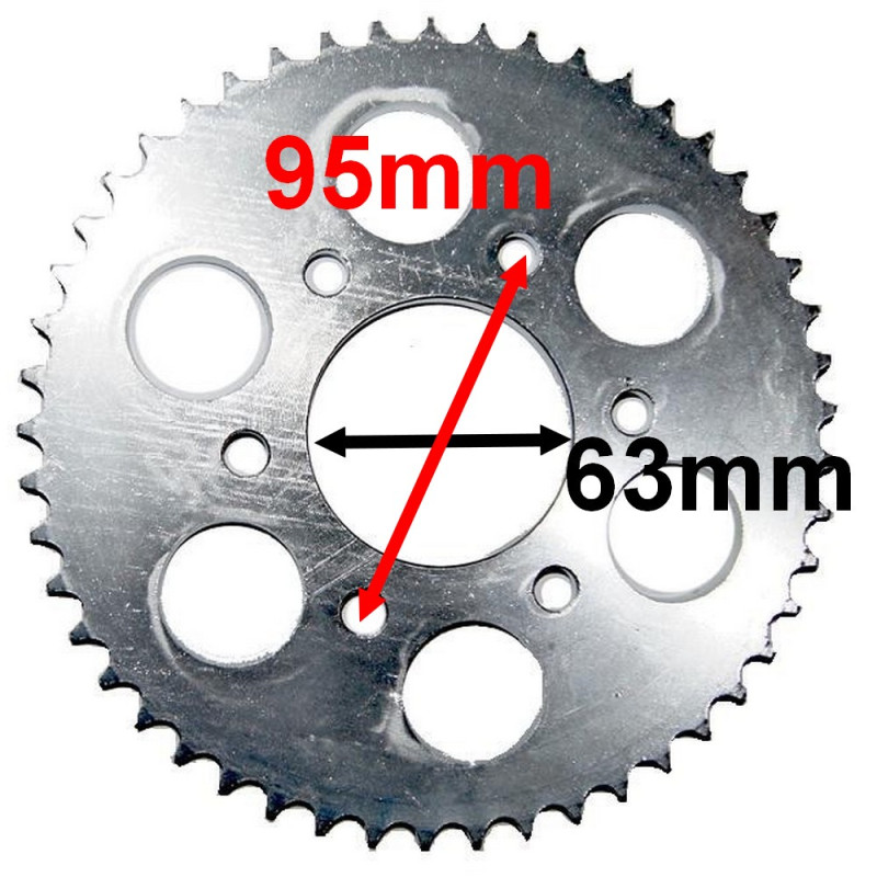 Wymiary zębatki tył do Zipp Pro 50