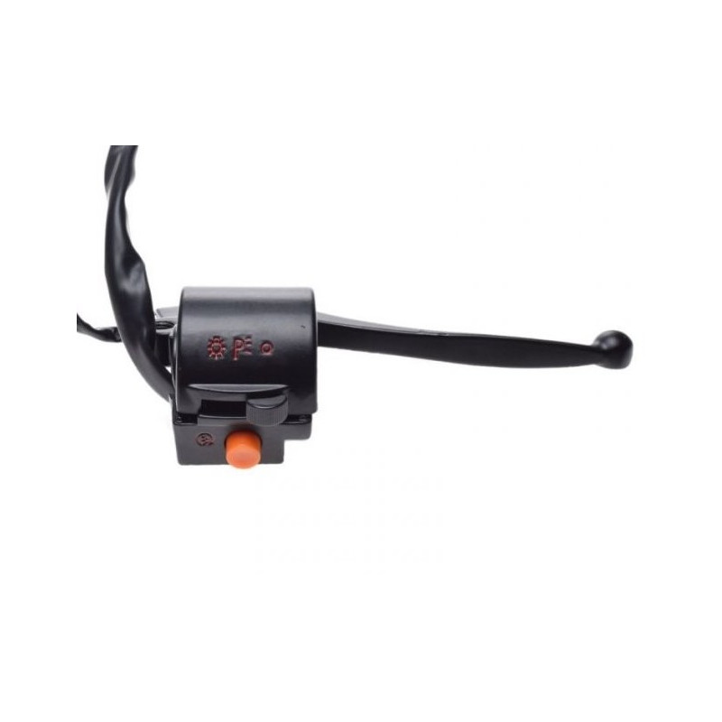 Klamka hamulca prawa z przełącznikiem zespolonym do:
- Benyco Trapper 50
- Benyco Mocca 50