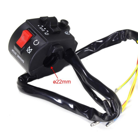 Przełącznik prawy do Zipp Neken 50 do 2017