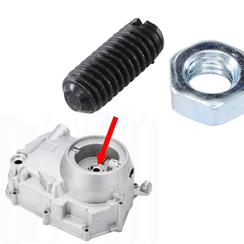 Śruba regulacji sprzęgła Junak 901 902 904 906 Zipp Neken 50 Pro 50 ZV50 VZ50