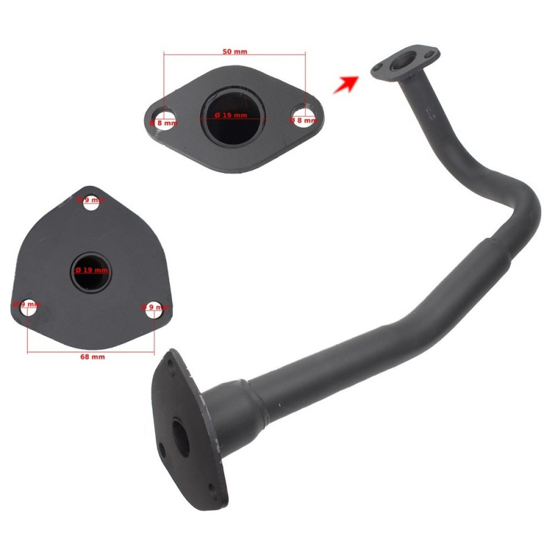 Kolanko wydechowe do Benyco Surazo 4T 50