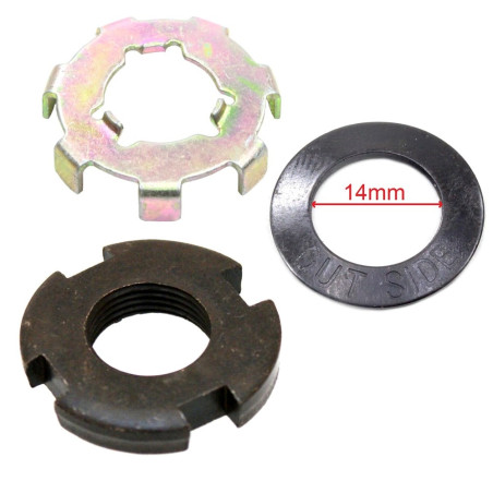 Nakrętka wałka sprzęgła    Router WS 50 Romet ZXT 50 Junak 901 Ogar 202 Yamasaki YM50-8 Zipp Neken Barton Sprint 50