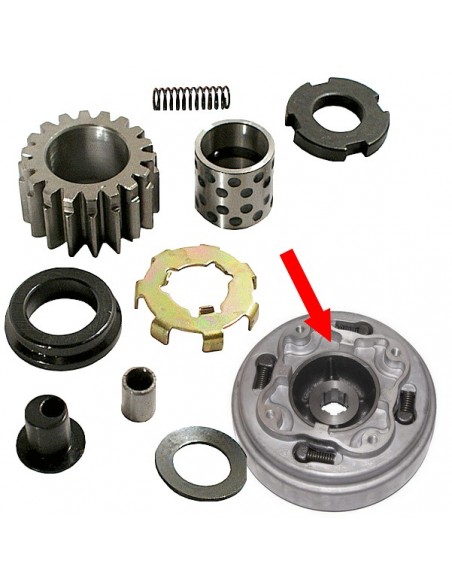 Montaż sprzęgła cross 125